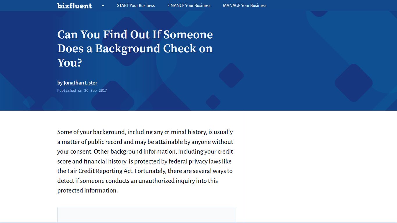 Can You Find Out If Someone Does a Background Check on You?